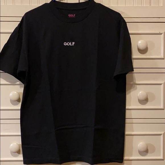 Golf le fleur t shirt black Clearance